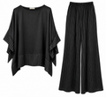 Black Pinstripe Ensemble