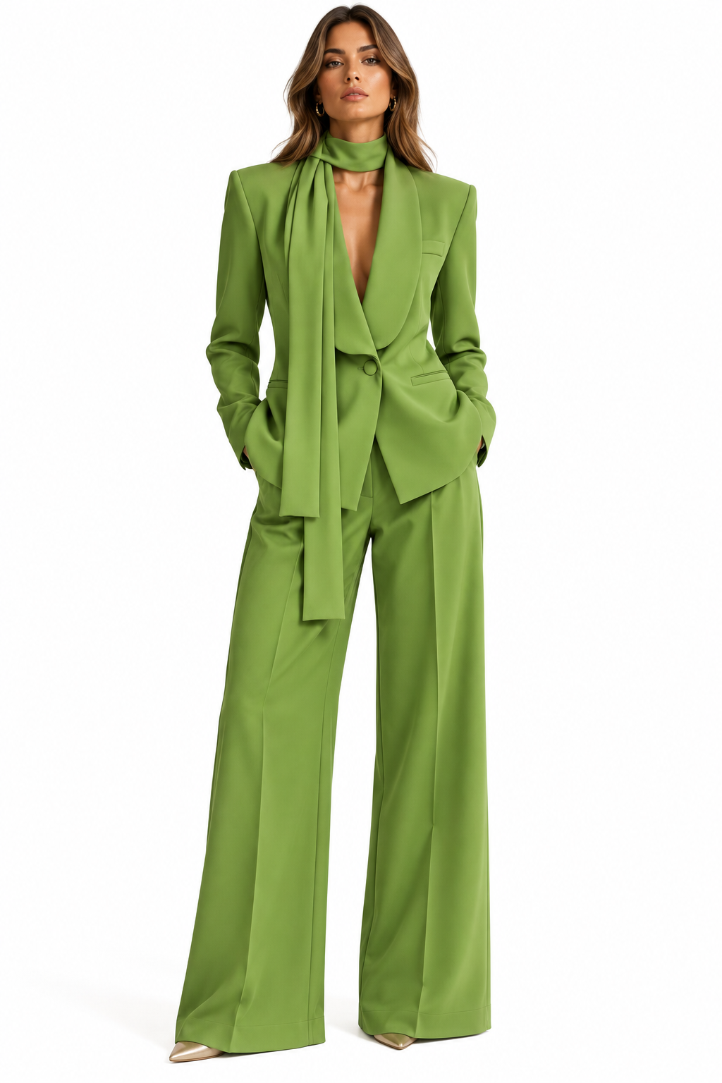 Green Tailored Suit