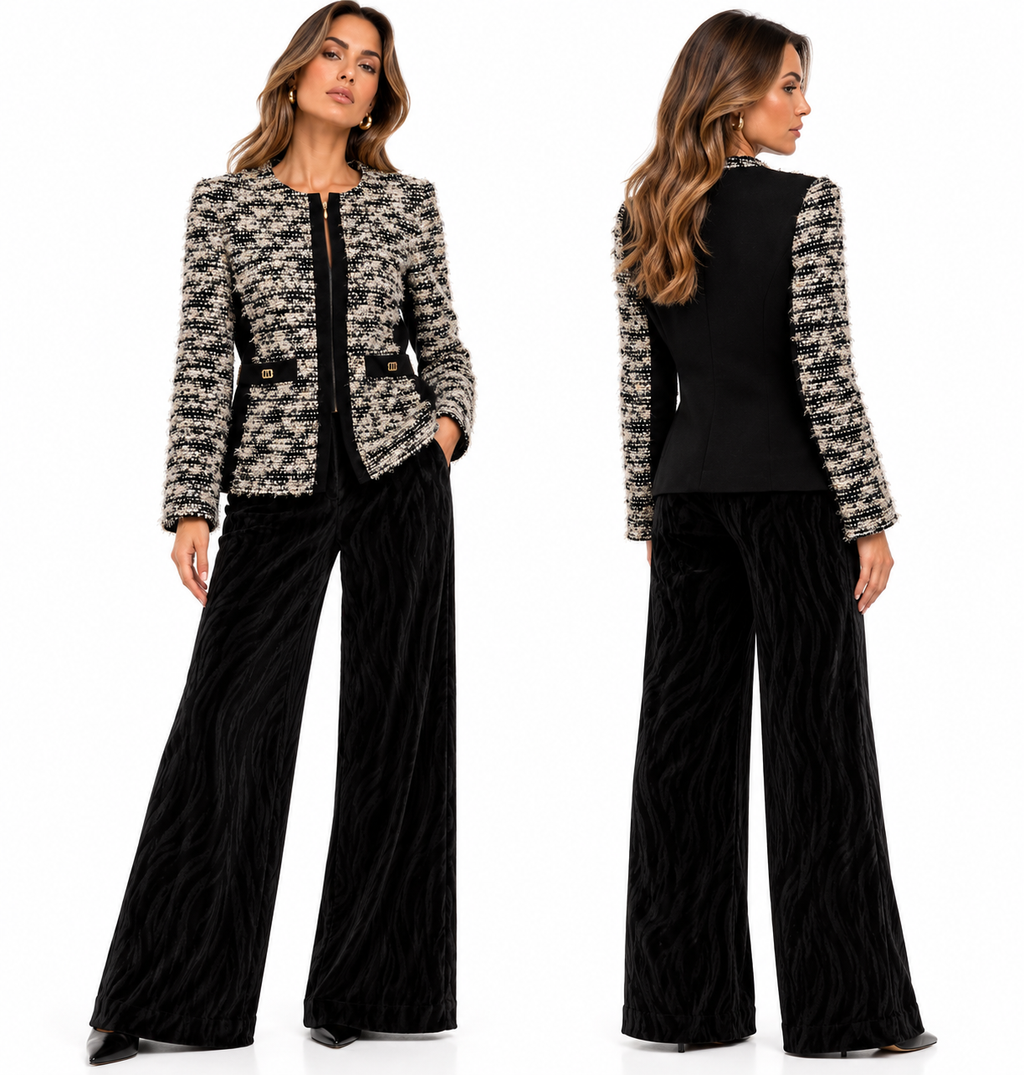Textured Bouclé Jacket