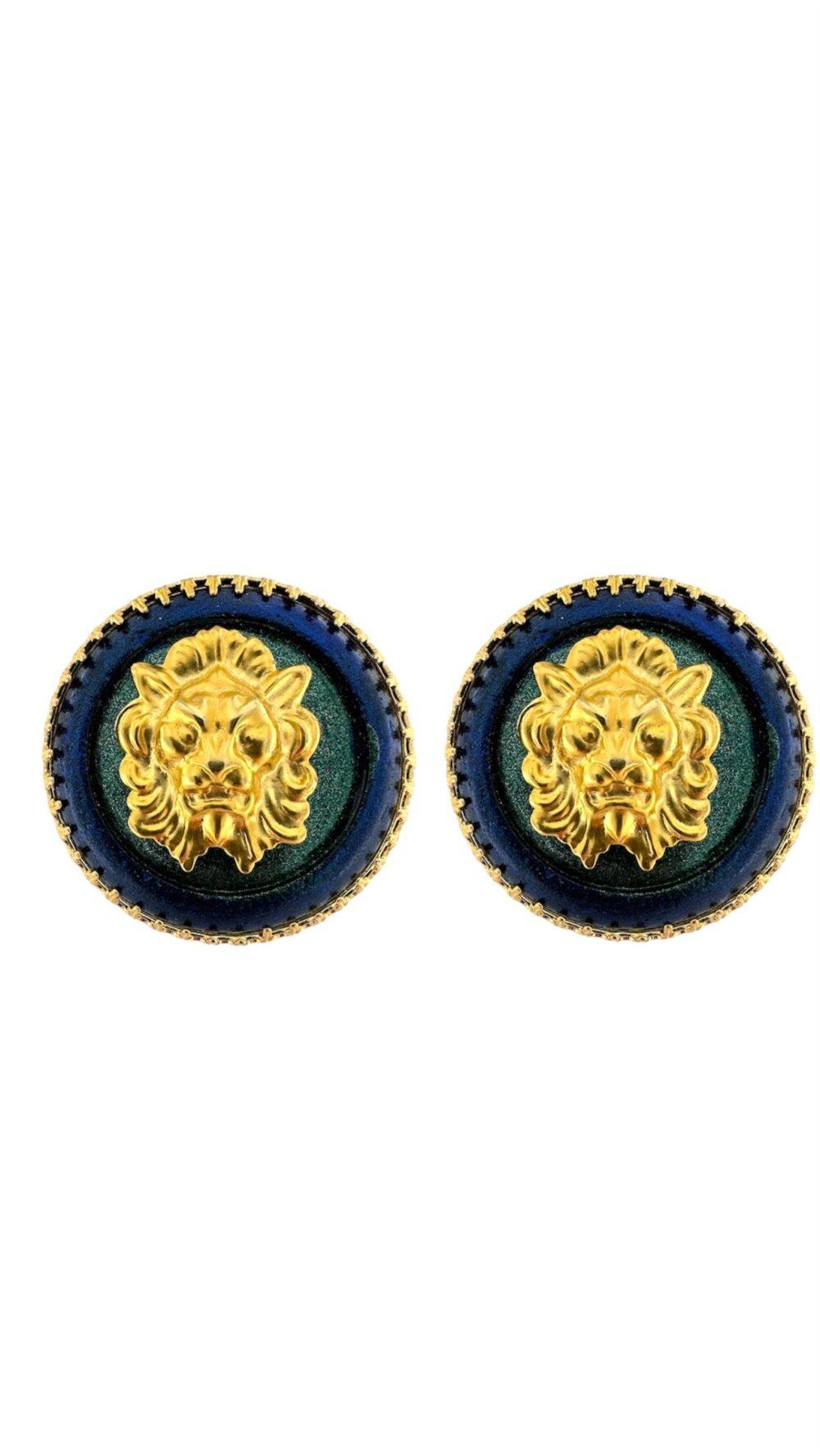 1Majesty's Lions Earrings