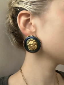 3Majesty's Lions Earrings