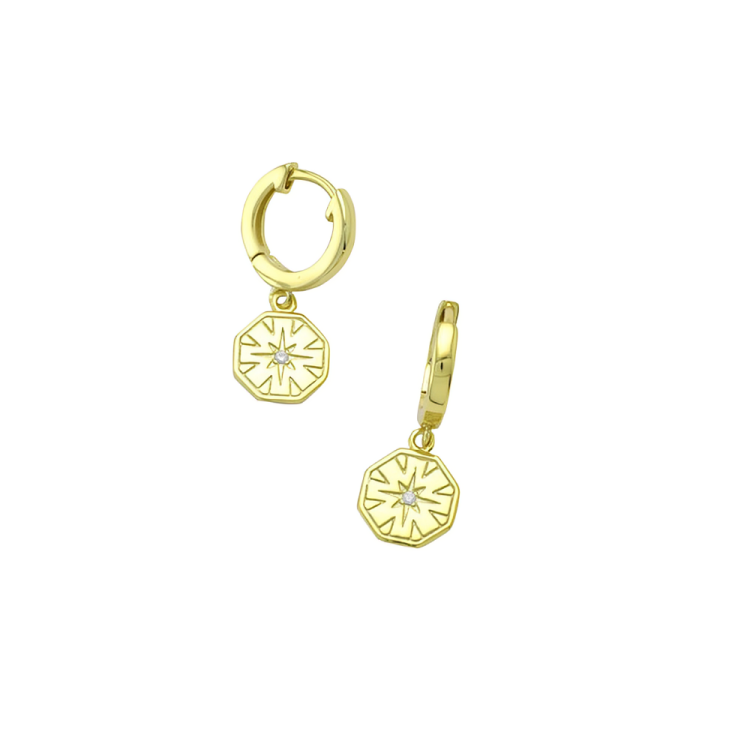 GOLDEN STAR EARRINGS