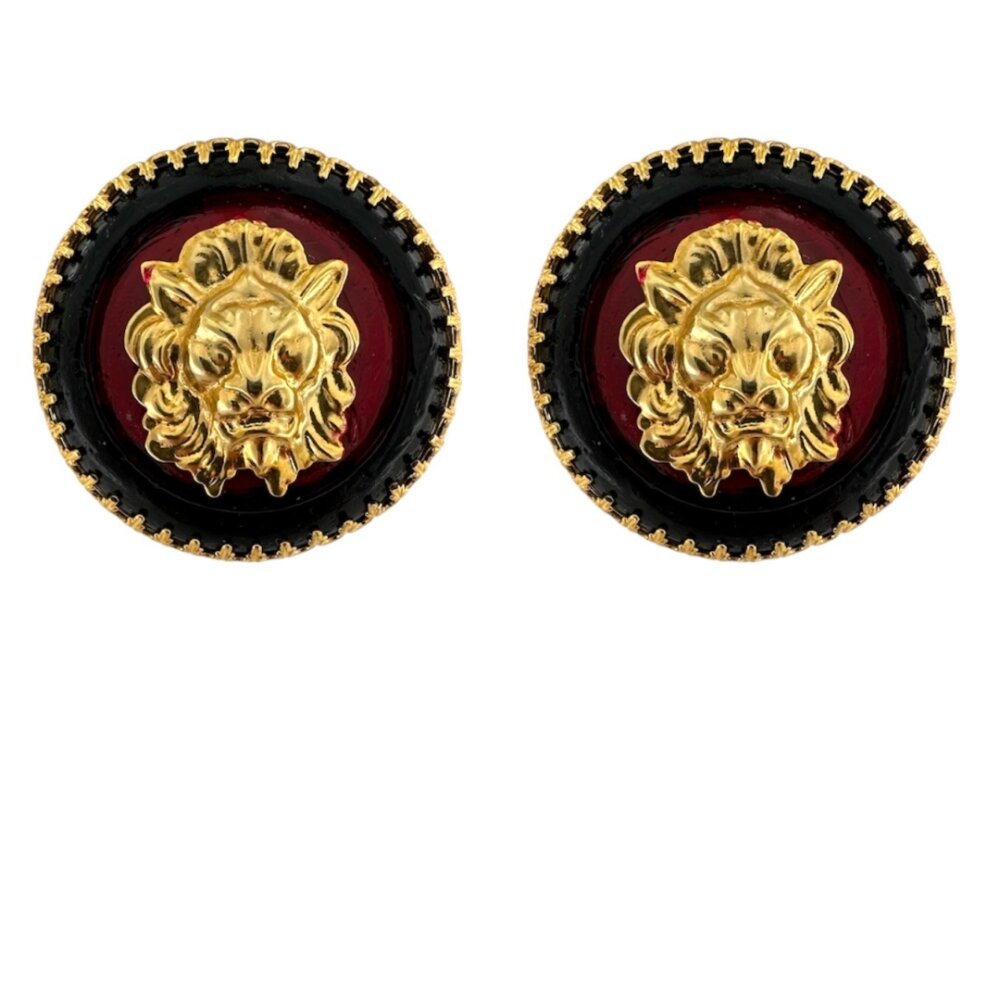 1 Majesty's lions earrings