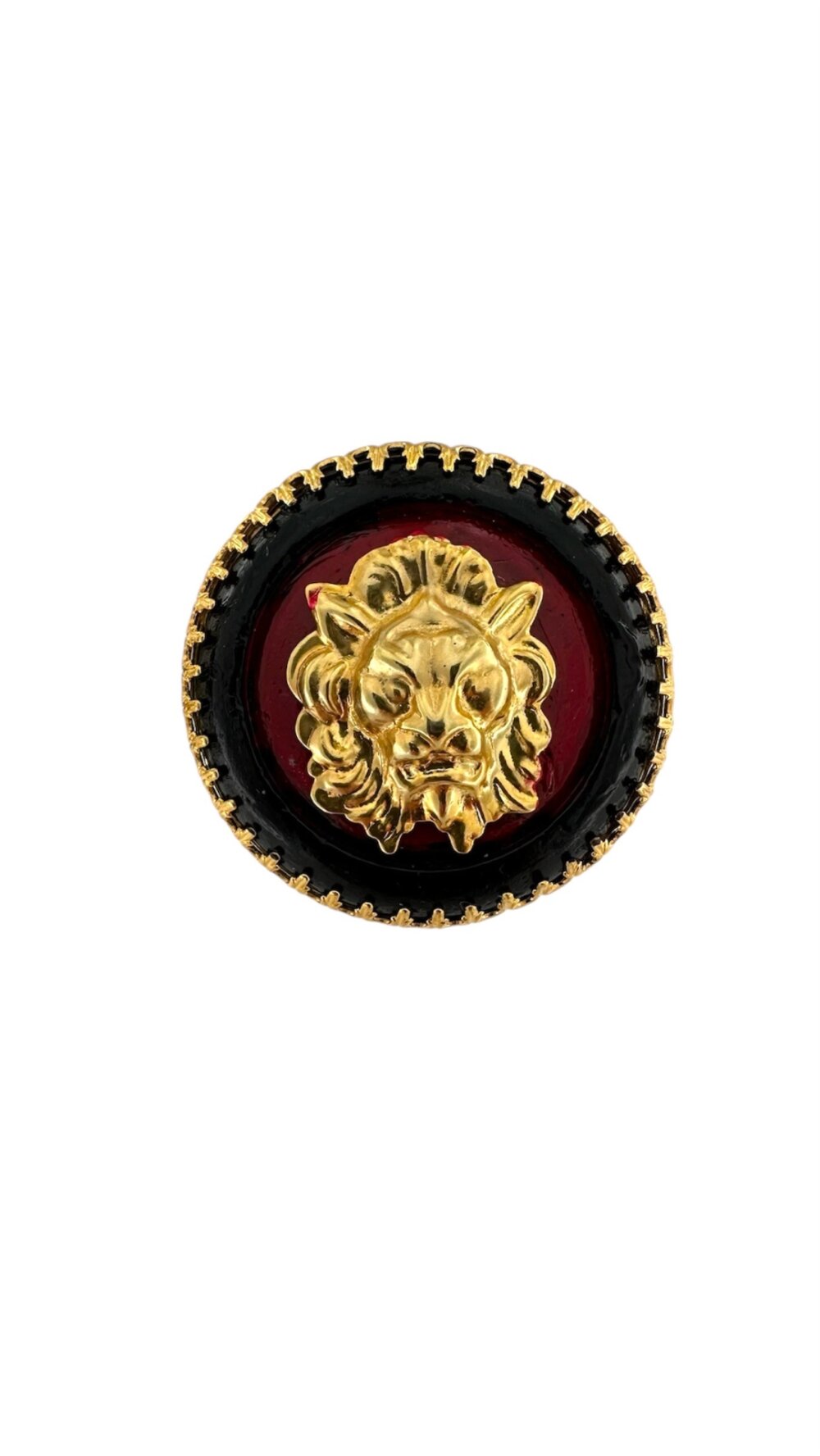 2 Majesty's lions earrings