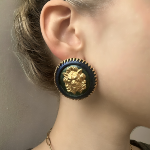 3Majesty's Lions Earrings