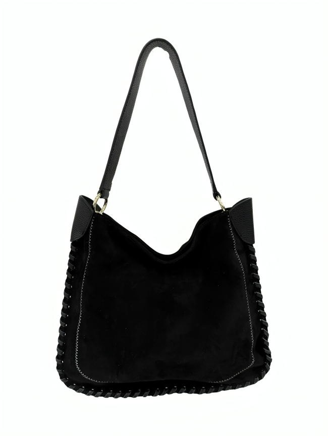 1FILI BLACK LEATHER BAG