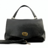 1LIALA BLACK LEATHER BAG