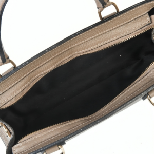 OLIVIA BLACK LEATHER BAG