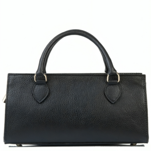 OLIVIA BLACK LEATHER BAG