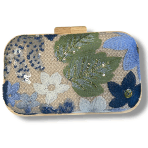 1Blue Bloom Clutch