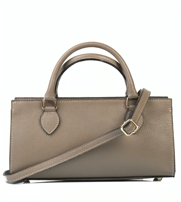 OLIVIA BLACK LEATHER BAG